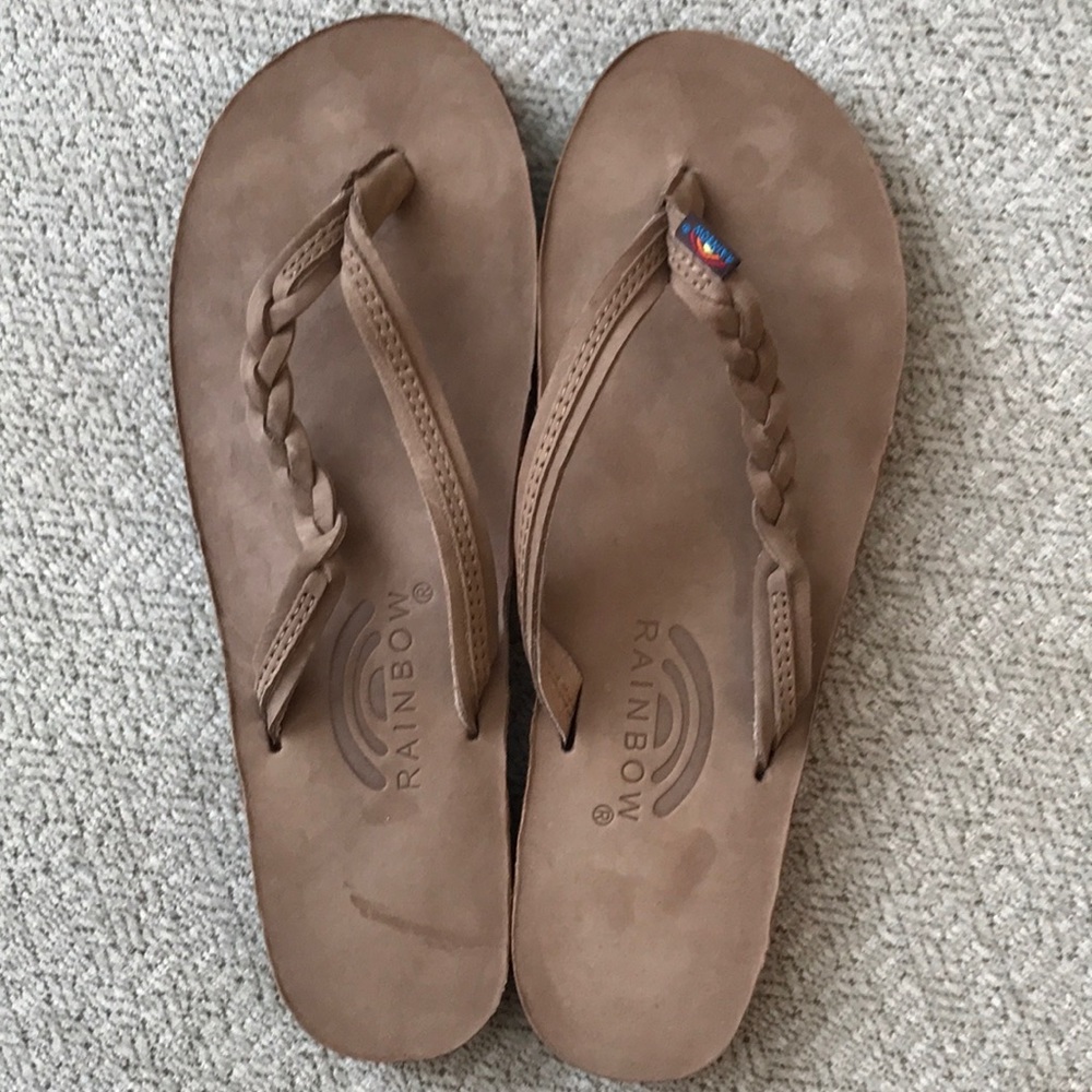 Rainbow Sandals- braided
